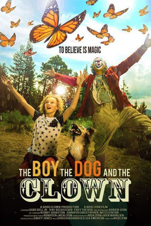 Мальчик, собака и клоун